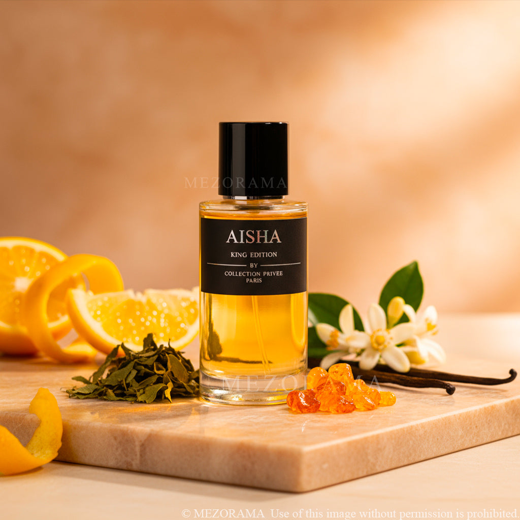 Parfum Élégant Sensuel, AISHA, King Edition, Eau de Parfum Mixte, 50 ml