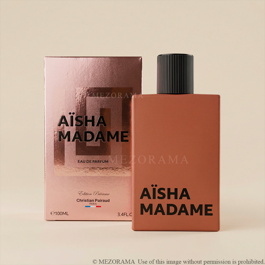 Élégance Parisienne au Quotidien, Aïsha Madame, Edition Précieuse, Eau de Parfum Femme, 100ml