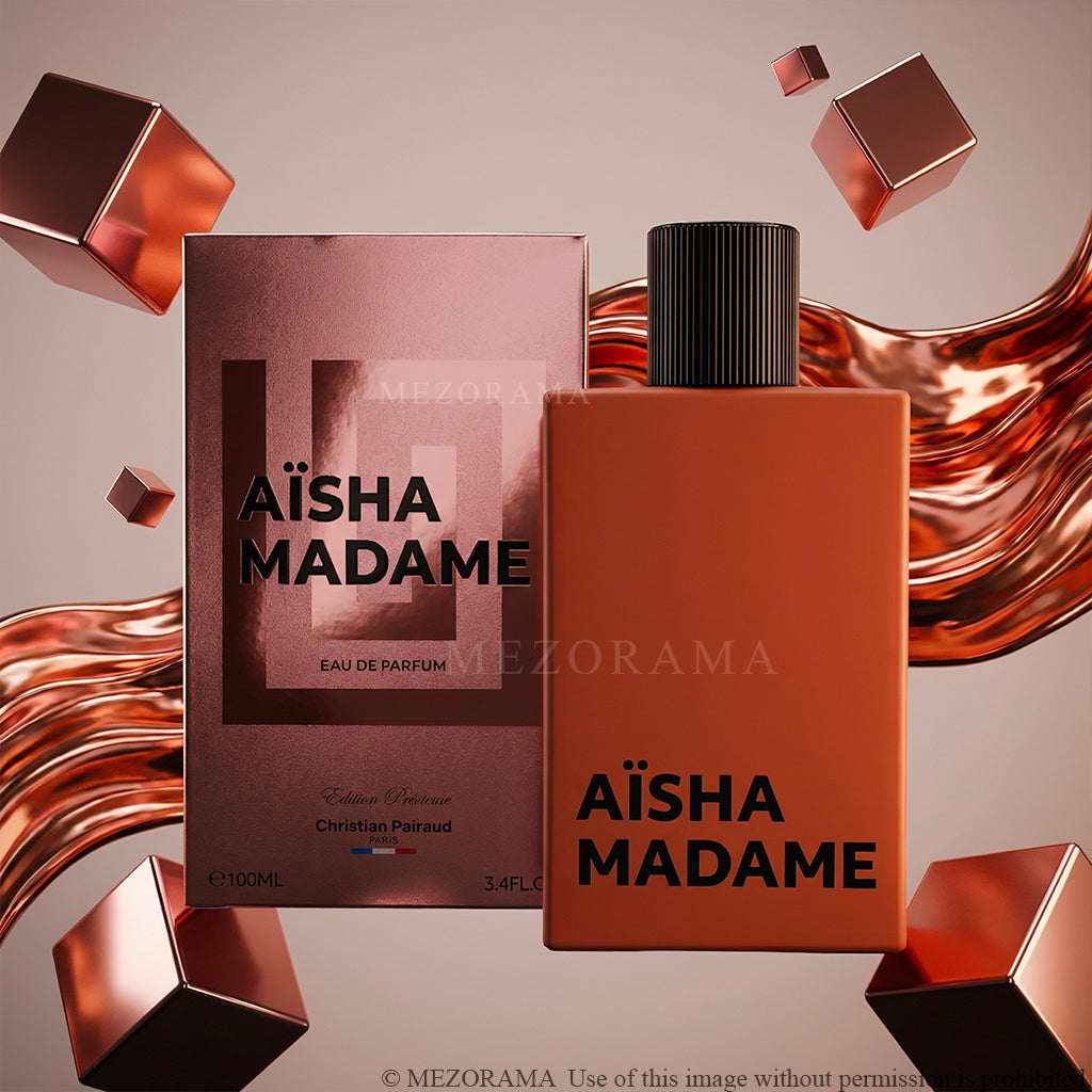 Élégance Parisienne au Quotidien, Aïsha Madame, Edition Précieuse, Eau de Parfum Femme, 100ml