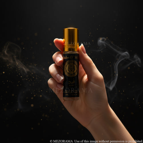 Charisme Oriental Puissant, Asad, Musc Concentré Unisexe, Roll-On Sans Alcool, 10 ml