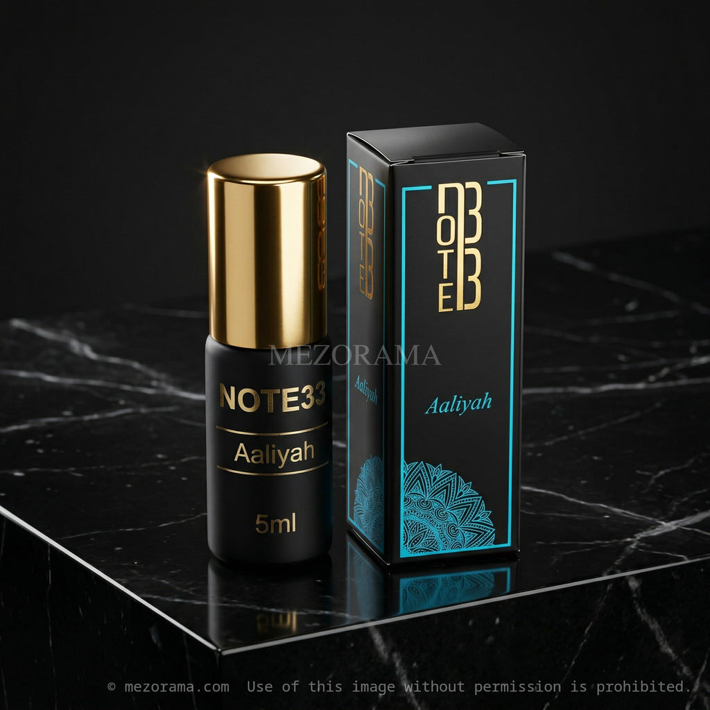 Parfum intense, Aaliyah NOTE33, Huile Concentrée, Roll-on, 5ml