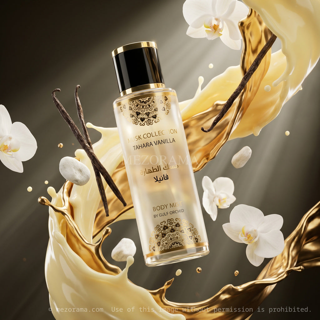 White Musk Fresh Linen, Tahara Vanilla, Fragrance Mist, 250 ML