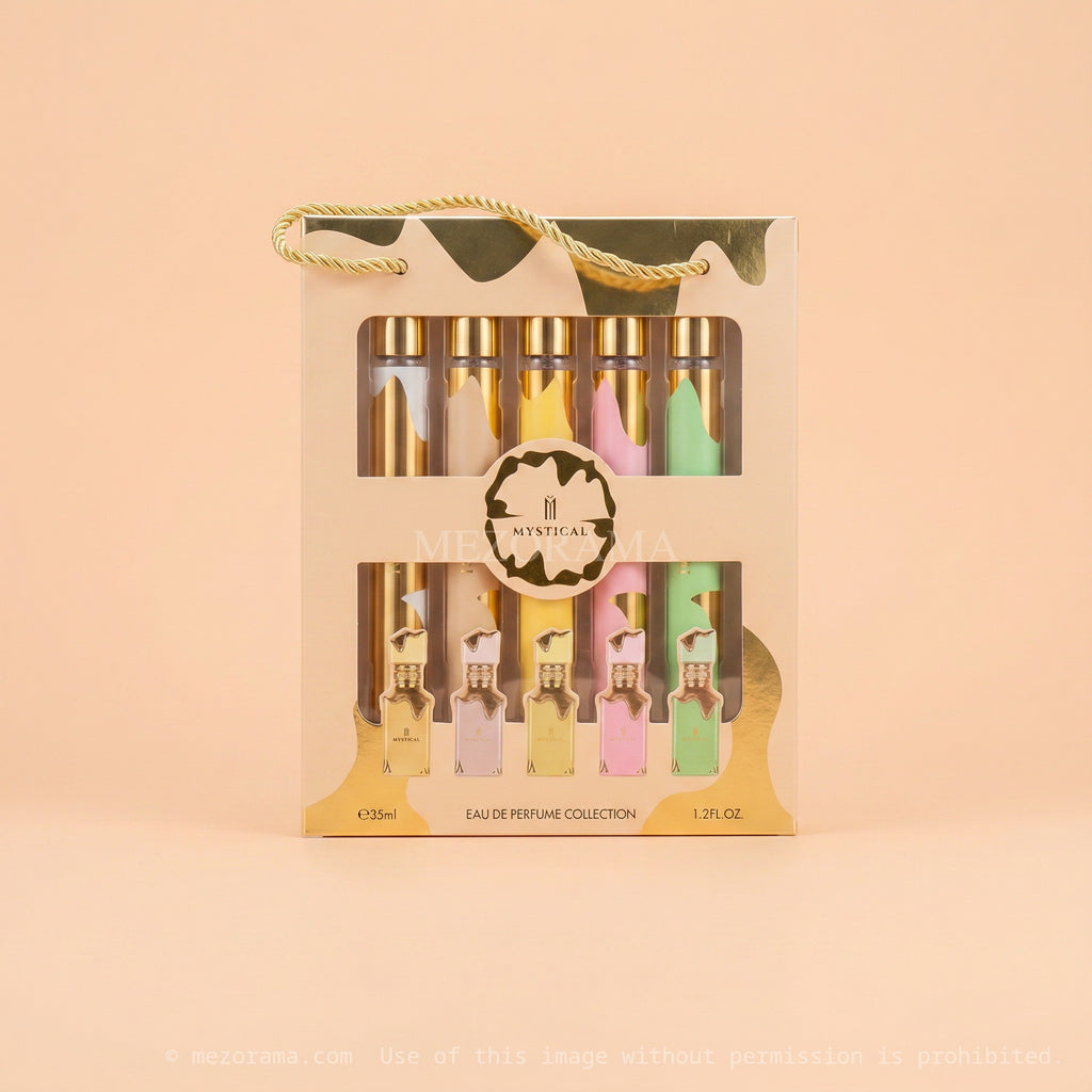 Coffret Mystical : L'Écrin des 5 Senteurs Pastel, 5x35ml