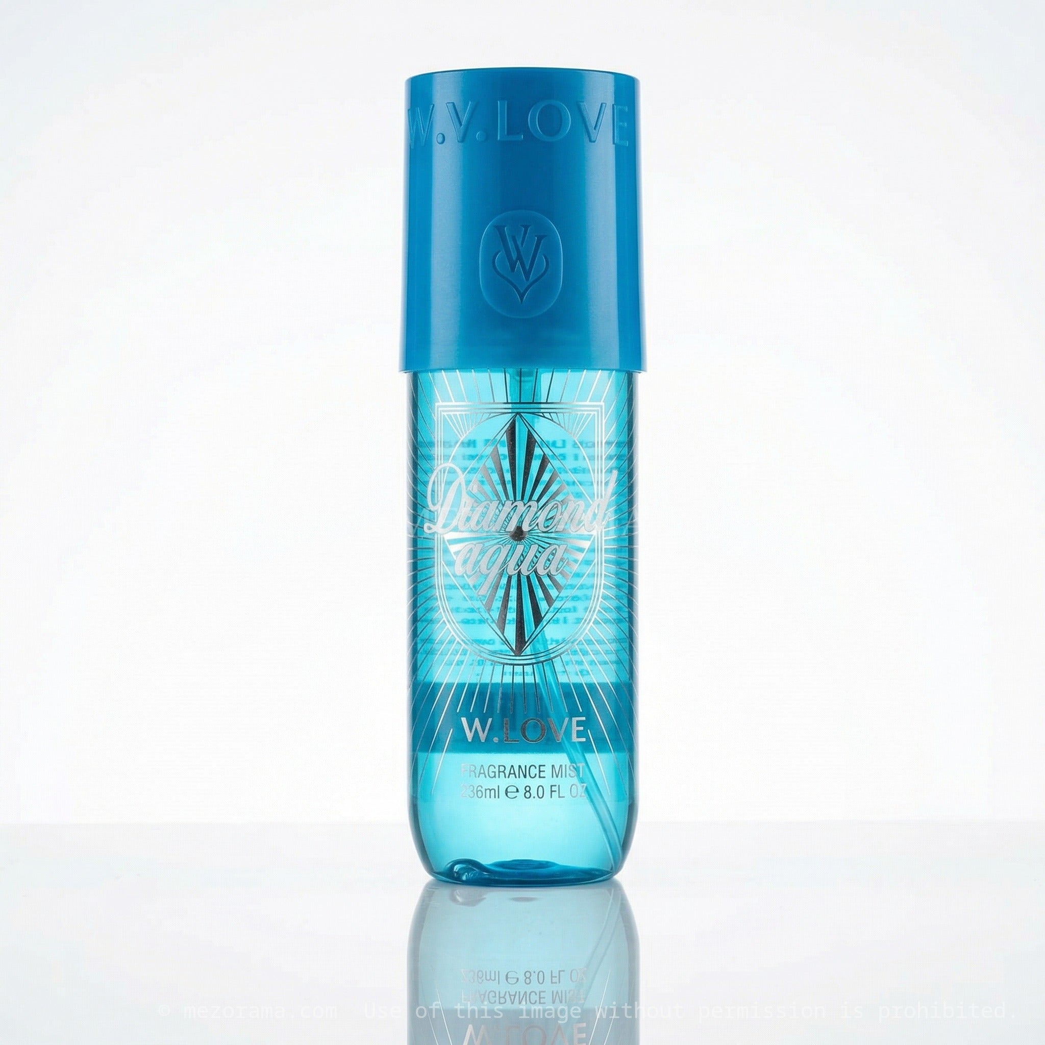 Fraîcheur aquatique intense, V.V.LOVE Diamond Aqua, Océan, Brume parfumée, 150ml