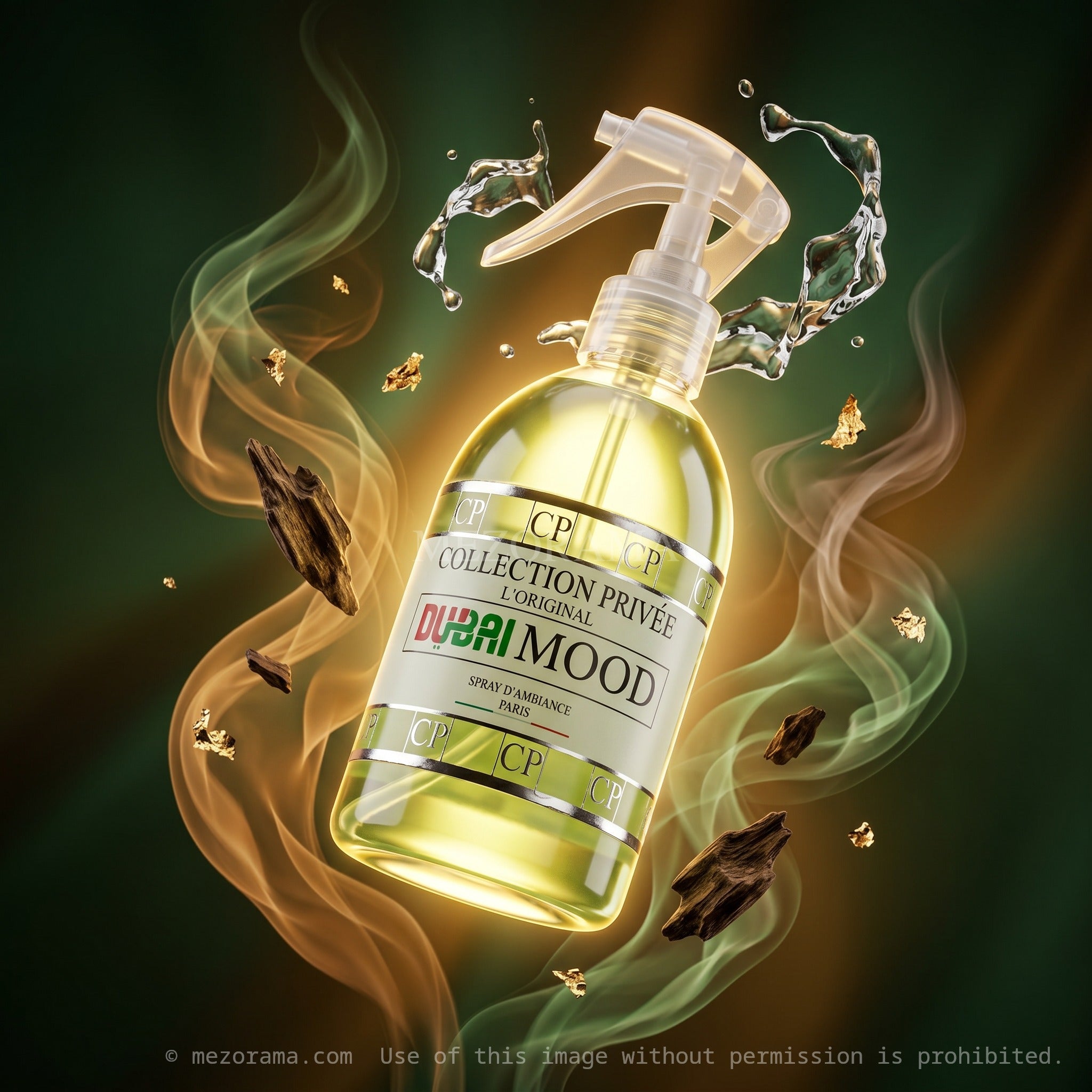 Parfum d’intérieur oriental - Dubai Mood – Spray d’ambiance – Collection Privée – Désodorisant maison – 250ml