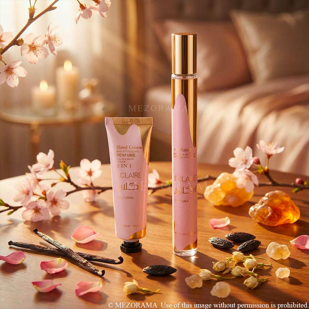 Parfum Gourmand Longue Tenue, Eclaire, 2 produits