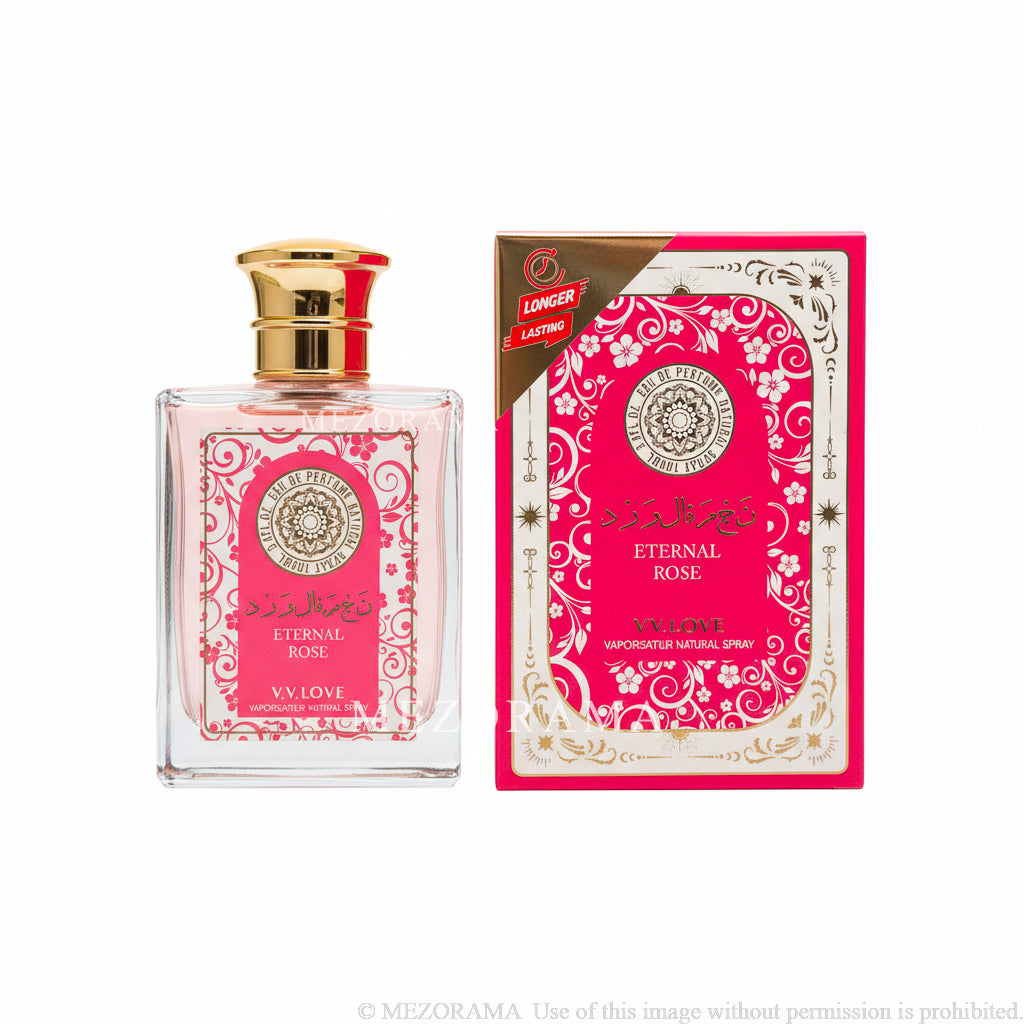 Sillage Durable Gourmand, Eternal Rose, Eau de Parfum Femme, 100 ml