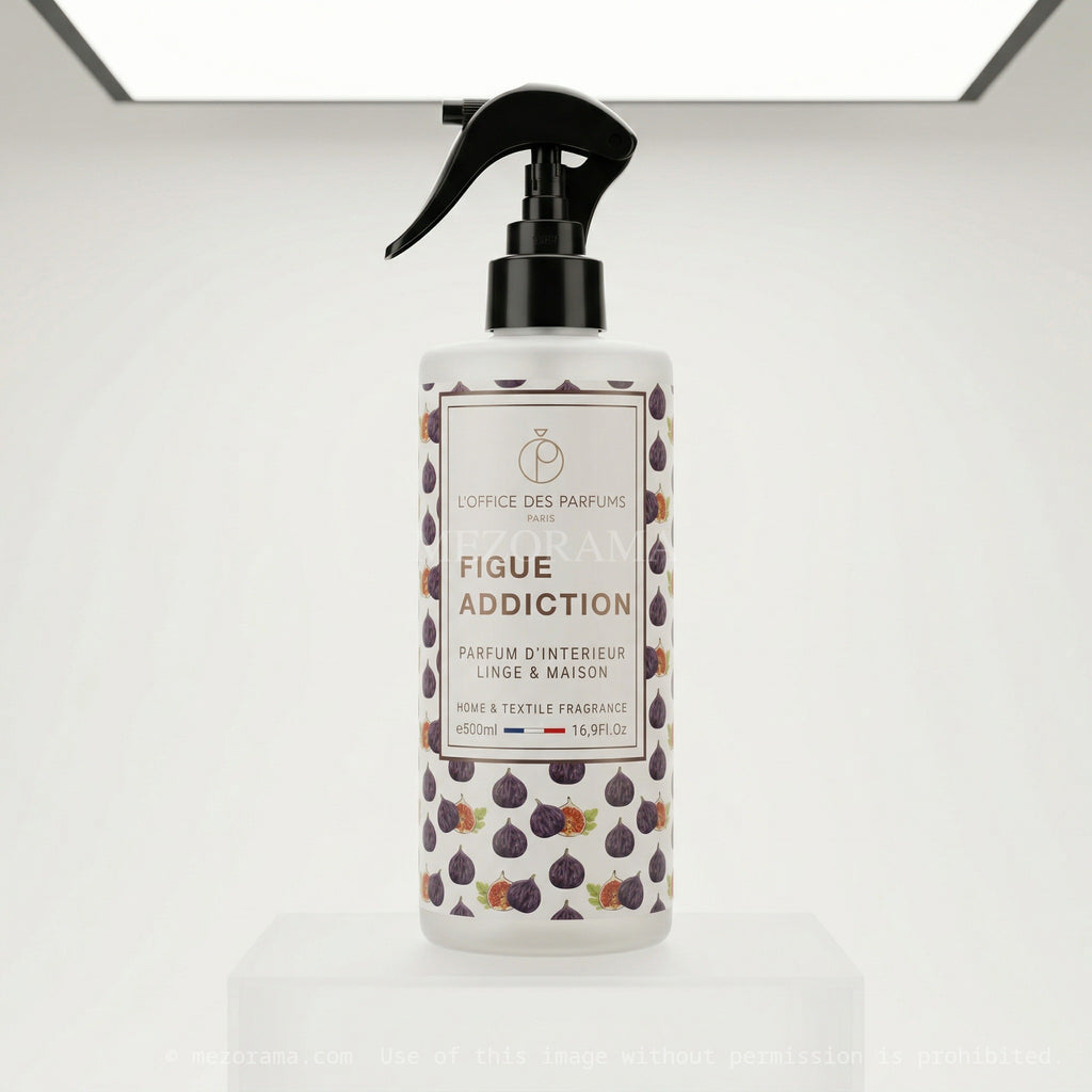 L'Office des Parfums Figue Addiction, Parfum d'intérieur et linge, 500ml