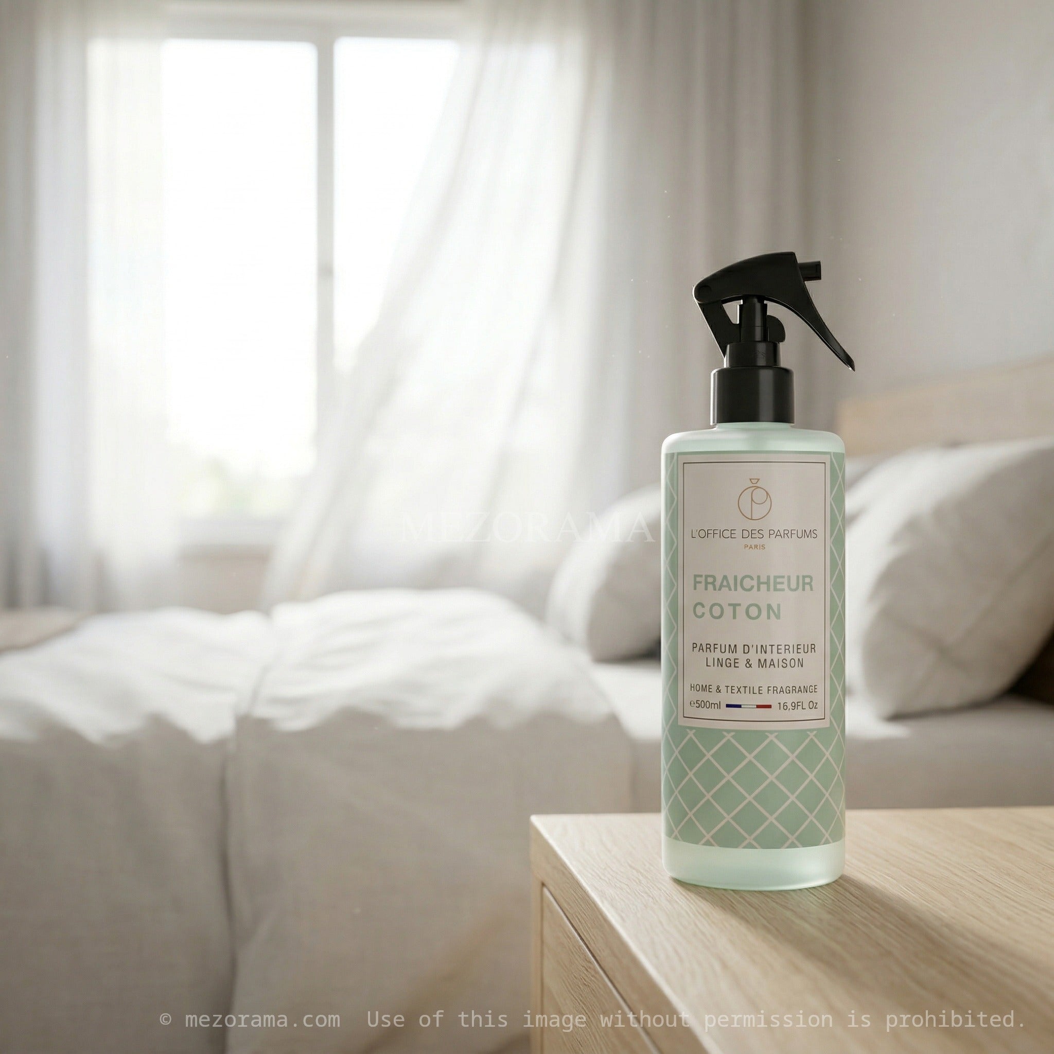 Parfum linge propre, Fraîcheur Coton, Parfum d'intérieur, 500ml