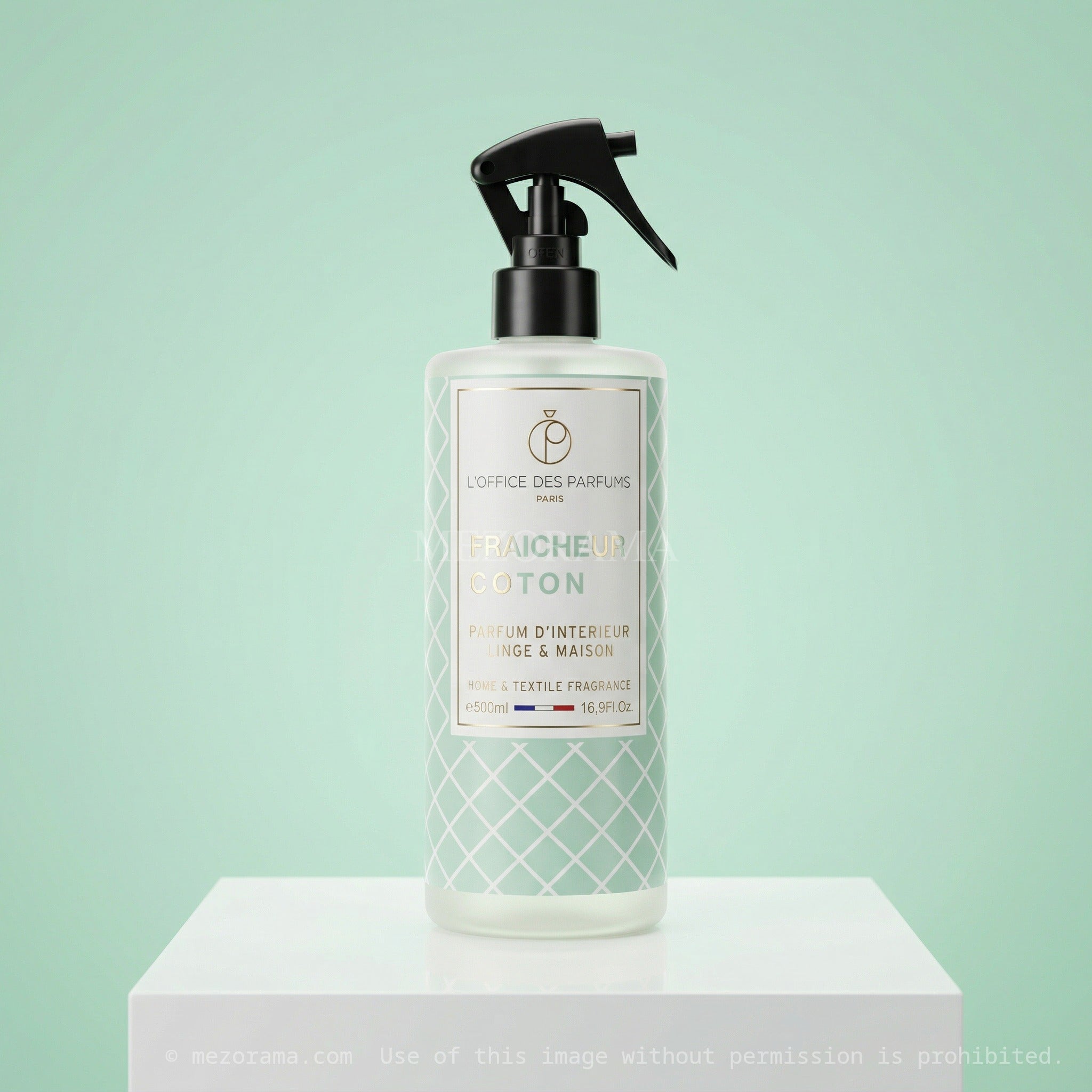 Parfum linge propre, Fraîcheur Coton, Parfum d'intérieur, 500ml