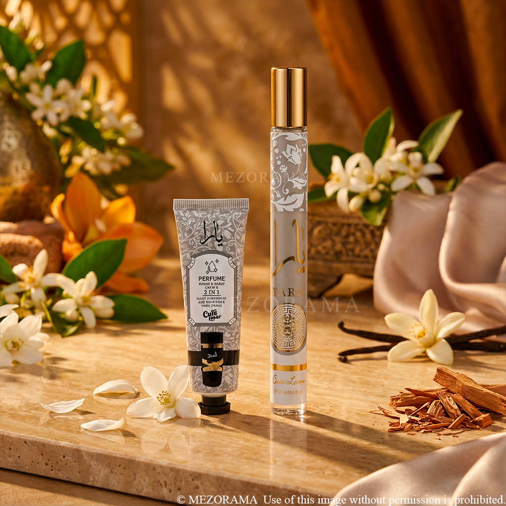 Sillage Gourmand Longue Tenue, Yara Gris, 2 produits