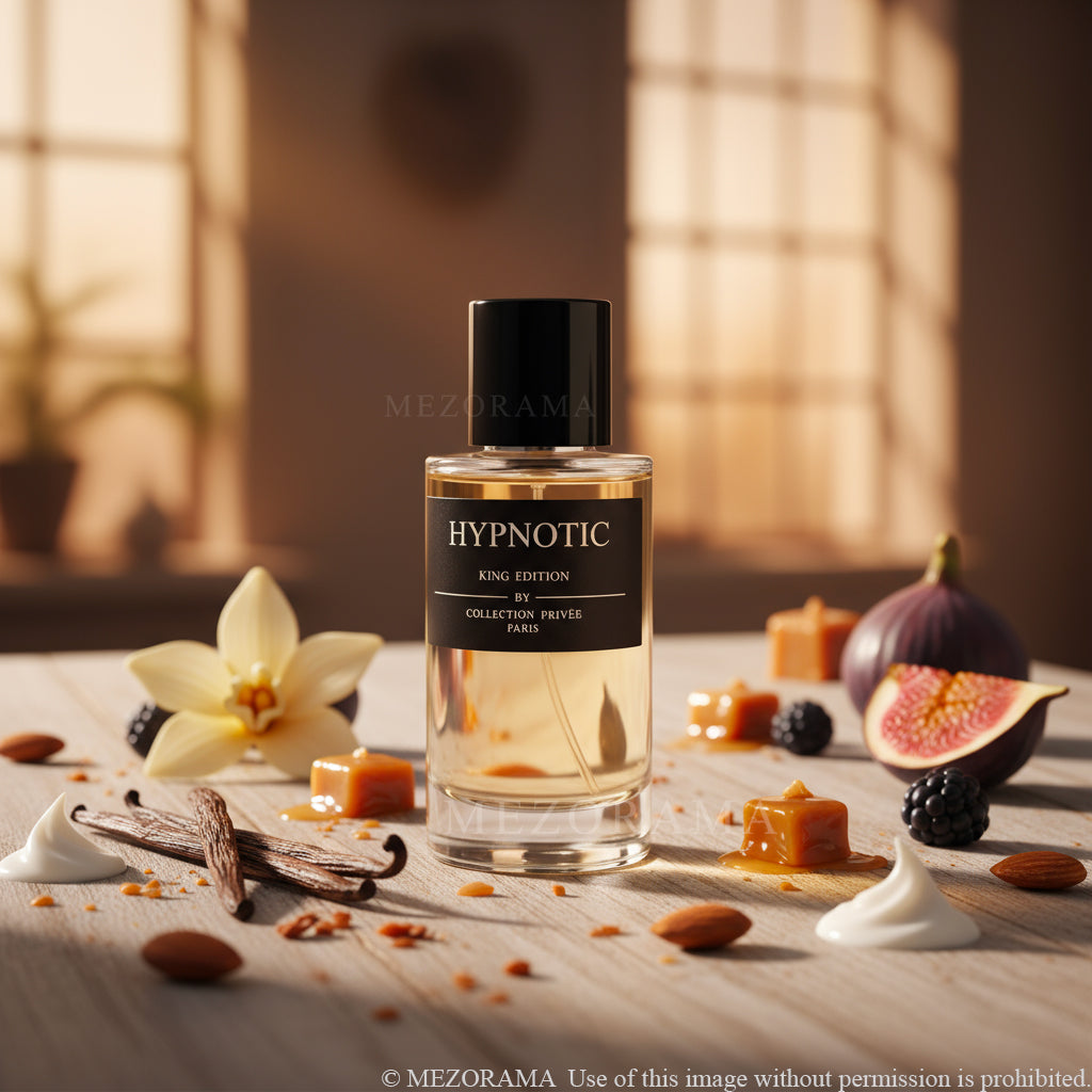 Parfum Gourmand Vanille Caramel, HYPNOTIC KING EDITION, Extrait de Parfum, 50 ml