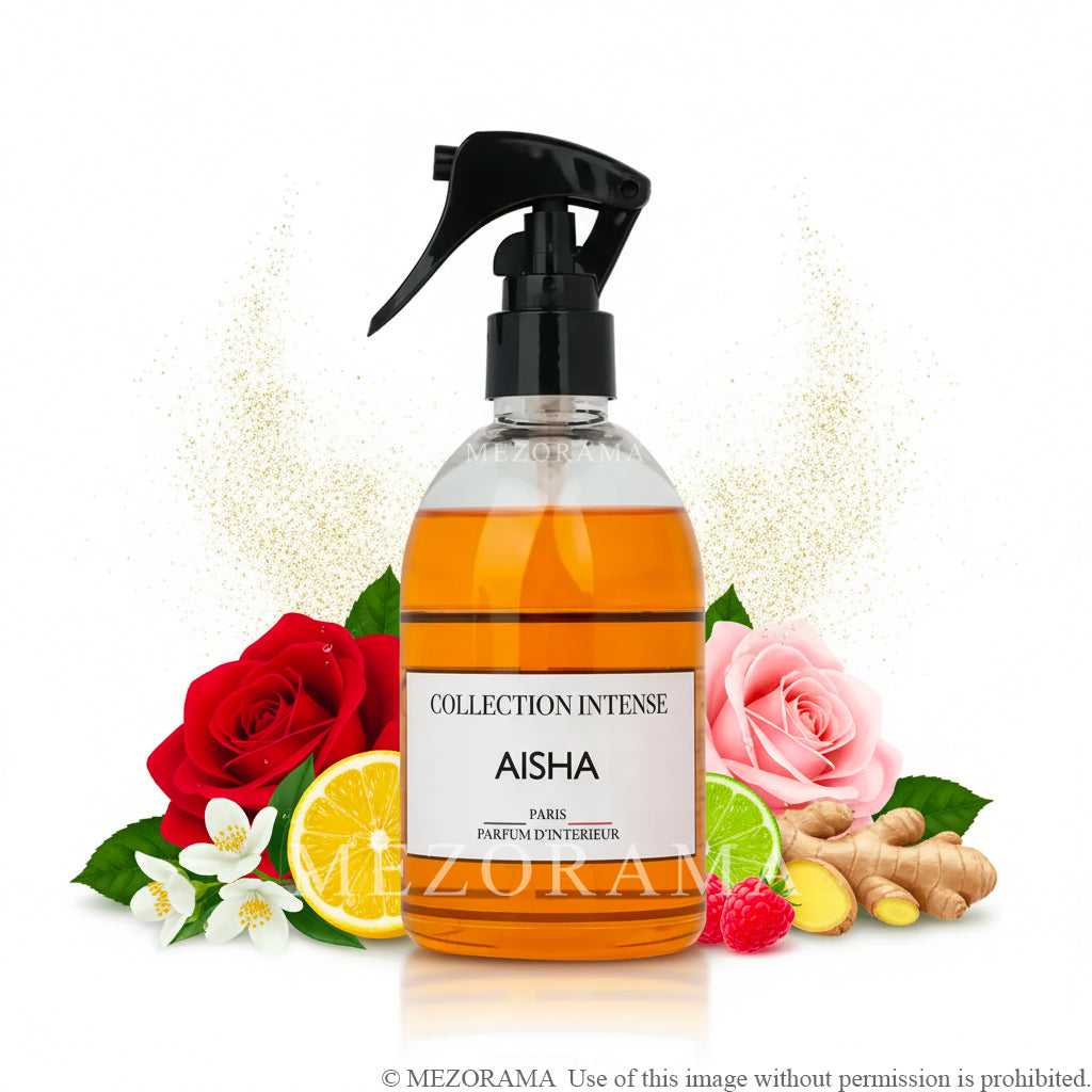 AISHA – Parfum d’Intérieur & Textiles – Collection Intense – 250ml