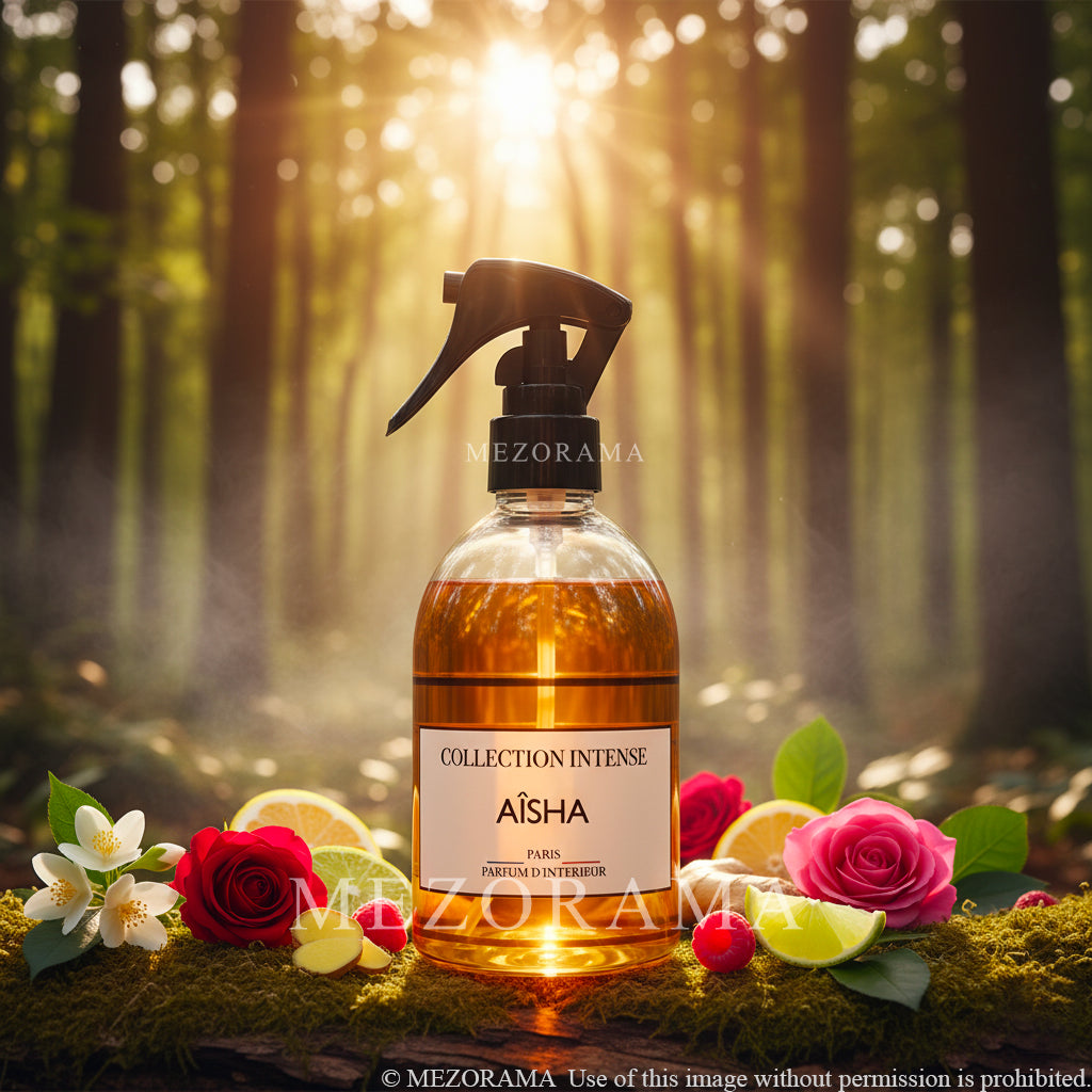 AISHA – Parfum d’Intérieur & Textiles – Collection Intense – 250ml