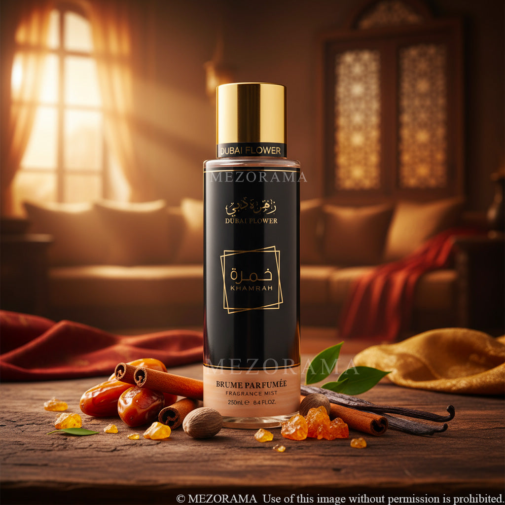 Addiction Gourmande Orientale,Khamrah, Brume Parfumée, 250 ml