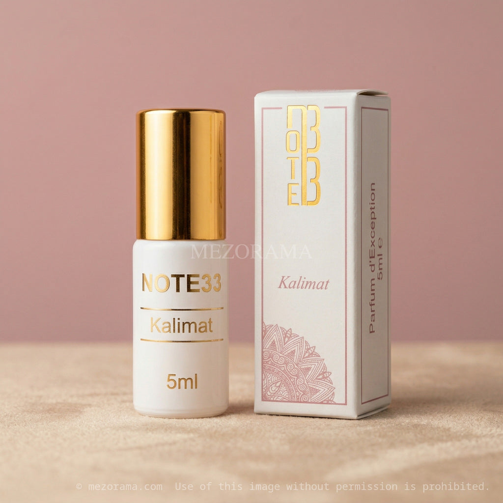 Sillage oriental intense, Kalimat NOTE33, Extrait de parfum roll-on, 5ml