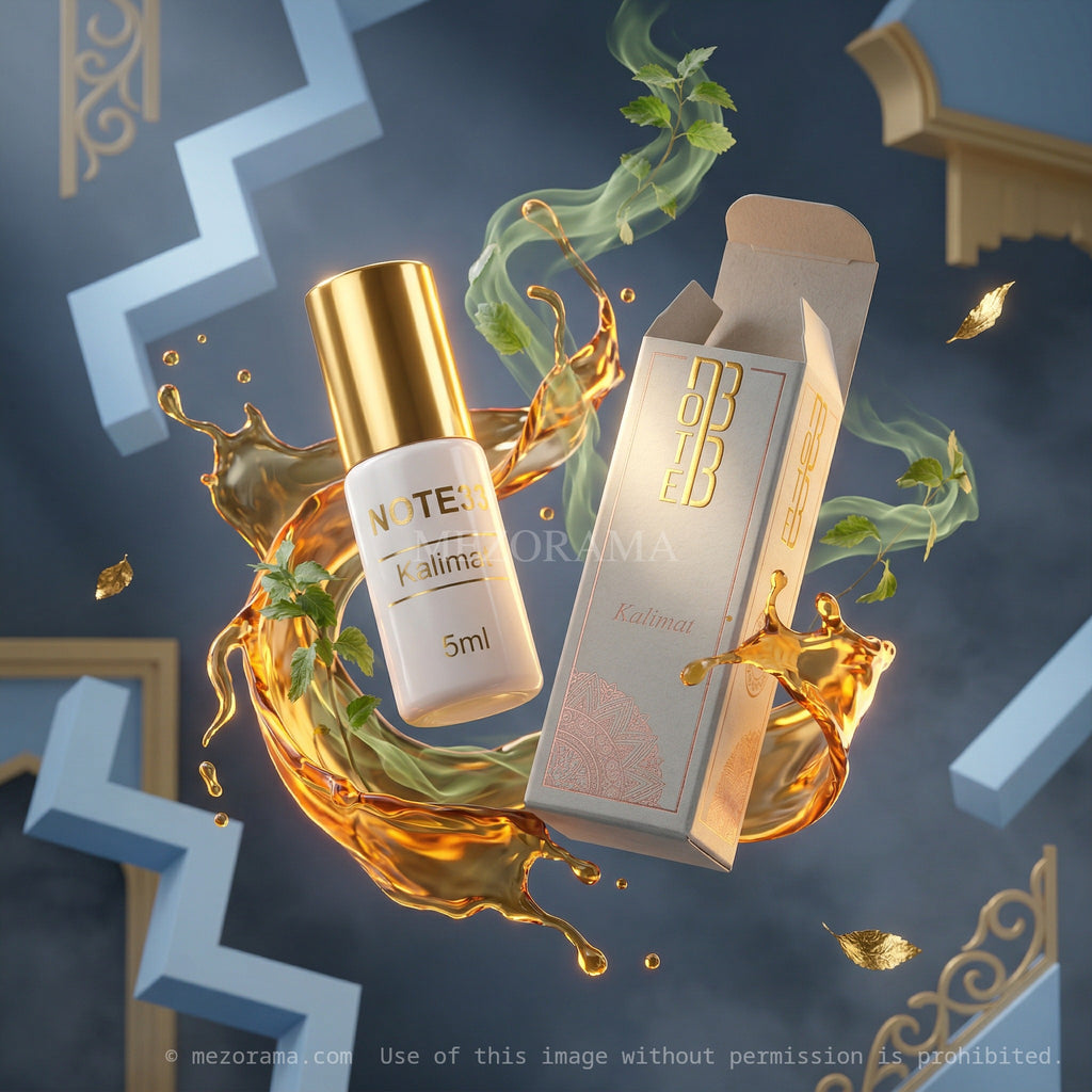 Sillage oriental intense, Kalimat NOTE33, Extrait de parfum roll-on, 5ml