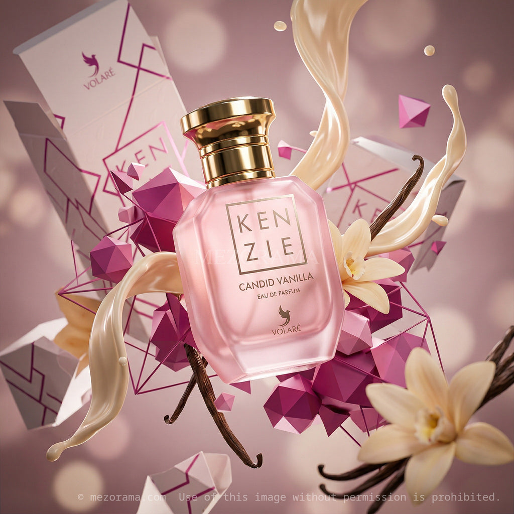 Parfum Féminin Format Voyage, Kenzie, Candid Vanilla, Eau de Parfum, 25ml