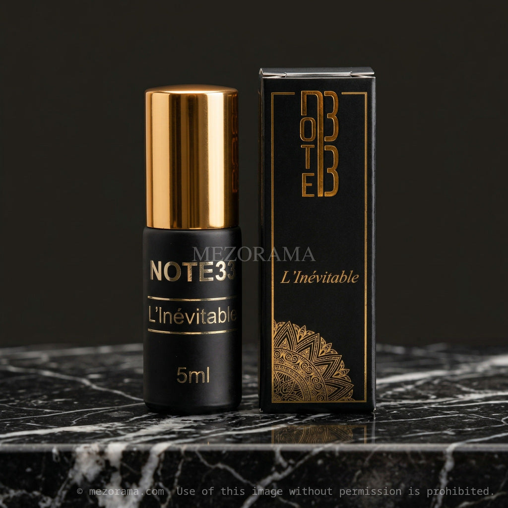 Sillage luxueux persistant, L'Inévitable NOTE33, Roll-on, Extrait de parfum, 5ml