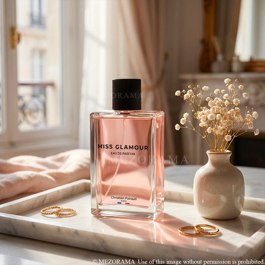Élégance Parisienne Abordable, Miss Glamour, Eau de Parfum Femme, 100ml