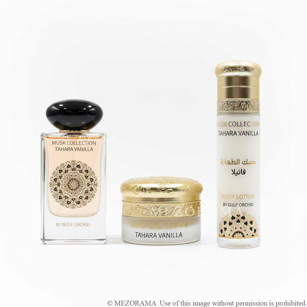 Un Sillage Inoubliable - Tahara Vanilla - Collection - Pack de 3 produits