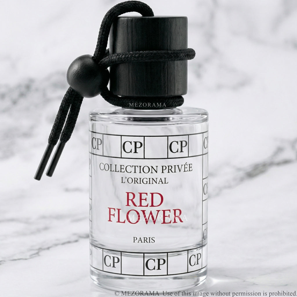 Parfum Voiture, Red Flower, Diffuseur Suspendu, 10ml