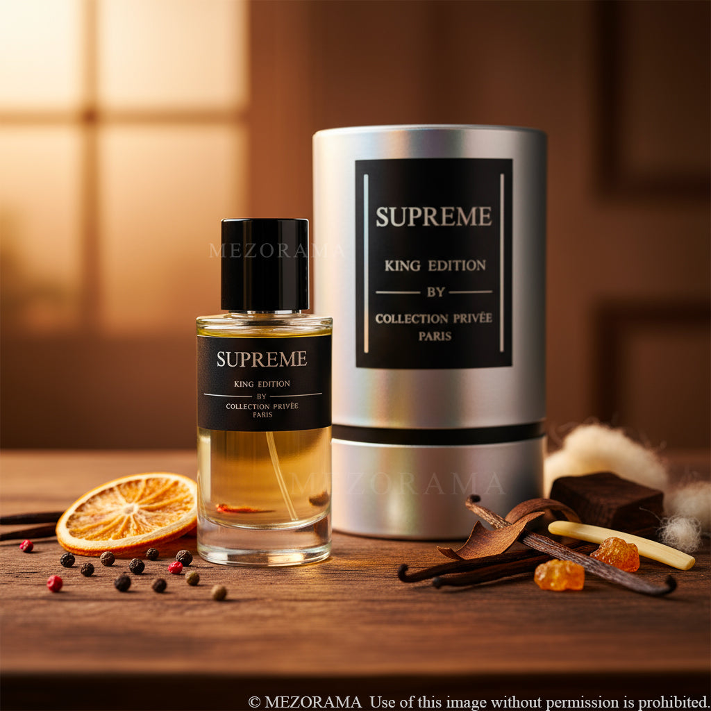 Tenue Exceptionnelle Oud Ambre, Collection Privée SUPREME, King Edition, Eau de Parfum Intense, 50ml