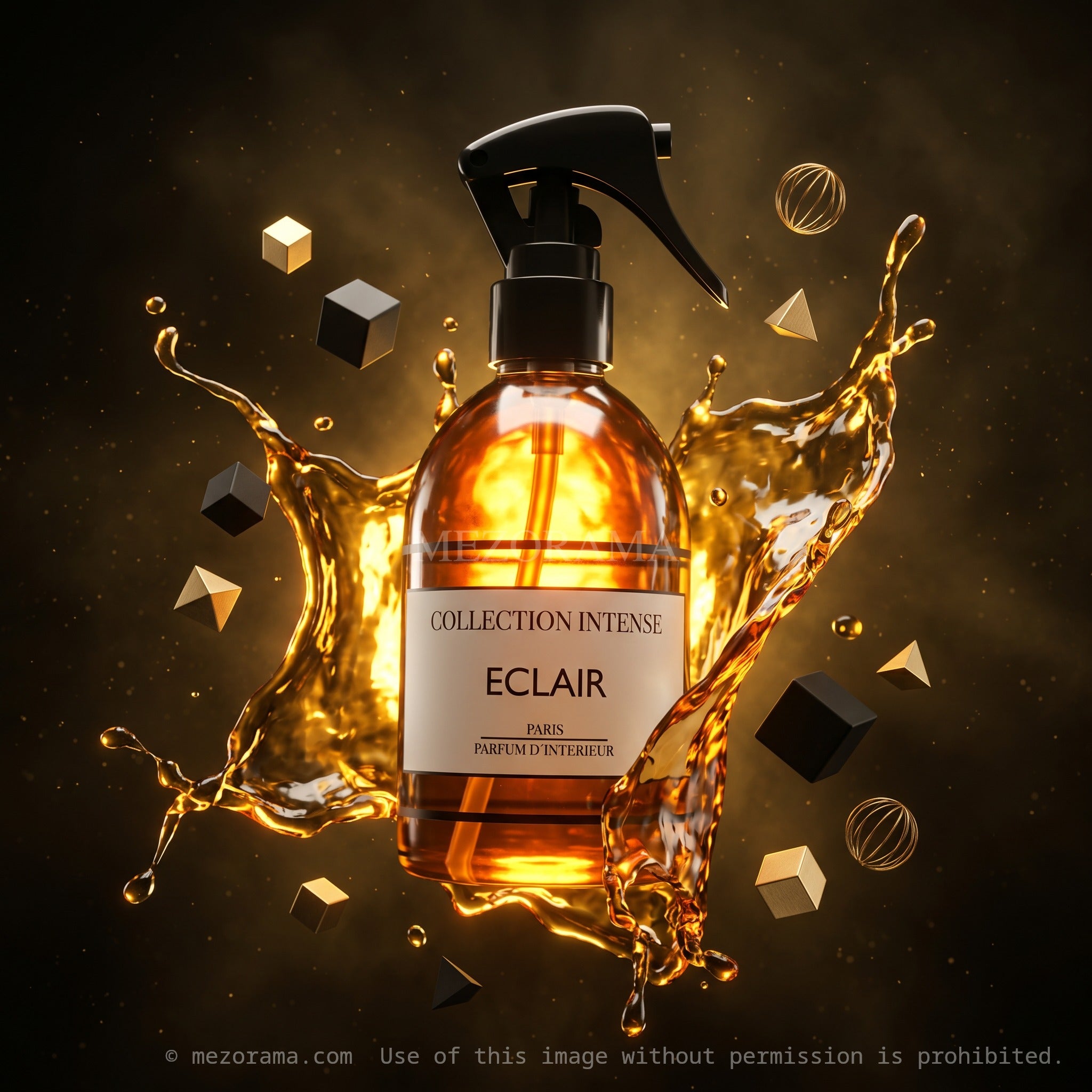 Eclair – Parfum d’Intérieur & Textiles – Collection Intense – 250ml