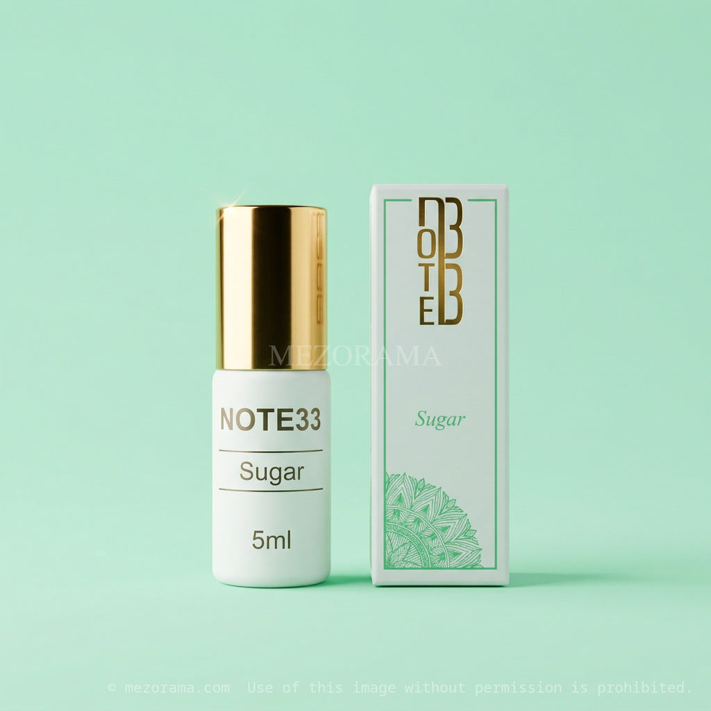 Parfum de poche gourmand, Sugar NOTE33, Roll-on, Extrait de parfum, 5ml
