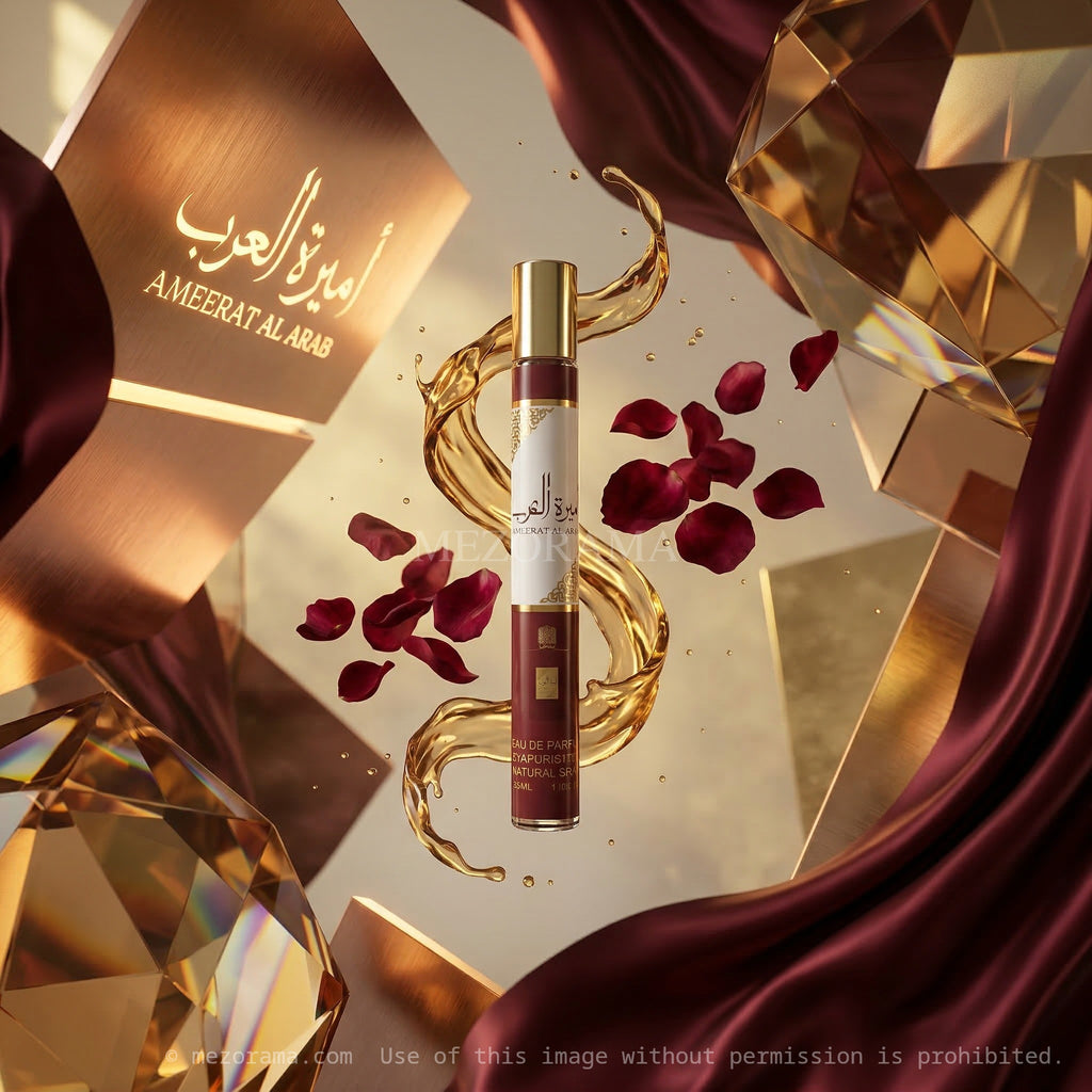 Luxe Oriental Accessible, Ameerat Al Arab, Format Voyage, Eau de Parfum, 35ml
