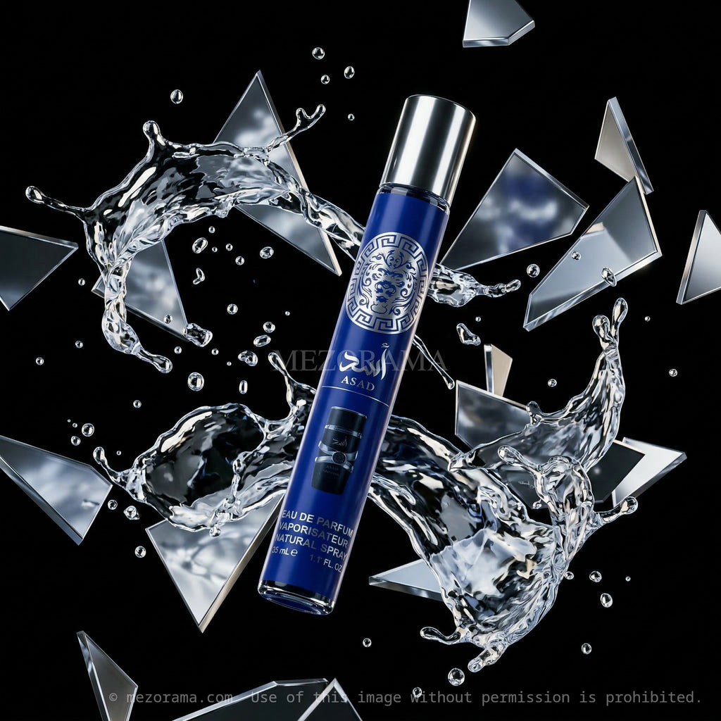 Parfum de voyage, Asad bleu, Eau de Parfum, 35 ml