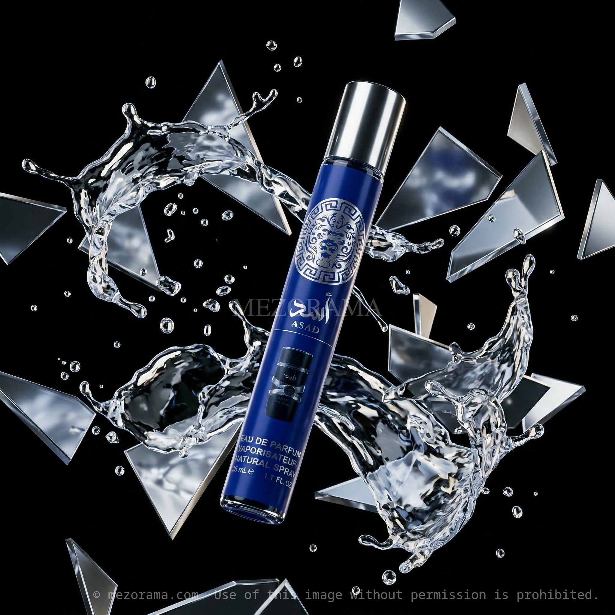 Parfum de voyage, Asad bleu, Eau de Parfum, 35 ml