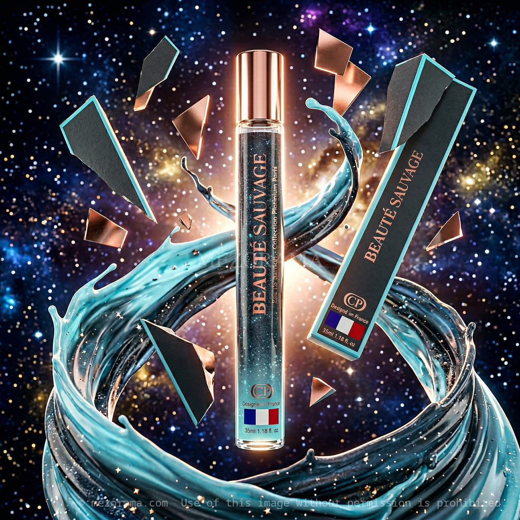 Parfum intense de voyage, Beauté Sauvage, Collection Platinium, Eau de Parfum, 35ml