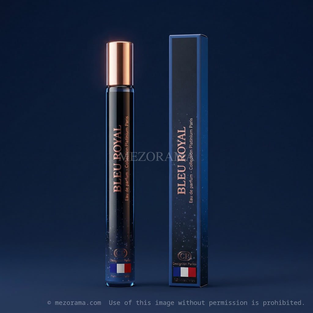 Parfum format poche, Bleu Royal, Eau de Parfum, Vaporisateur de voyage, 35ml