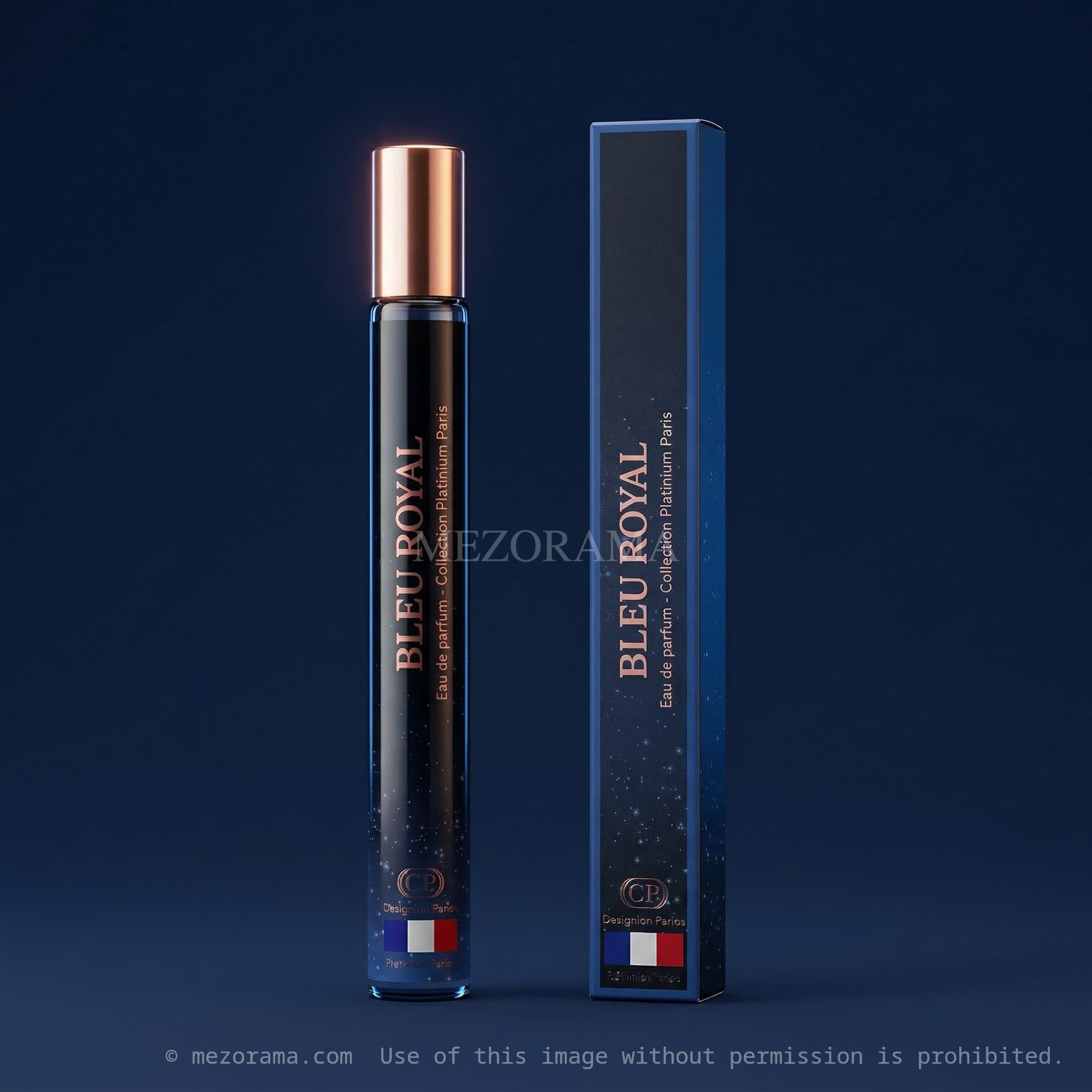 Parfum format poche, Bleu Royal, Eau de Parfum, Vaporisateur de voyage, 35ml