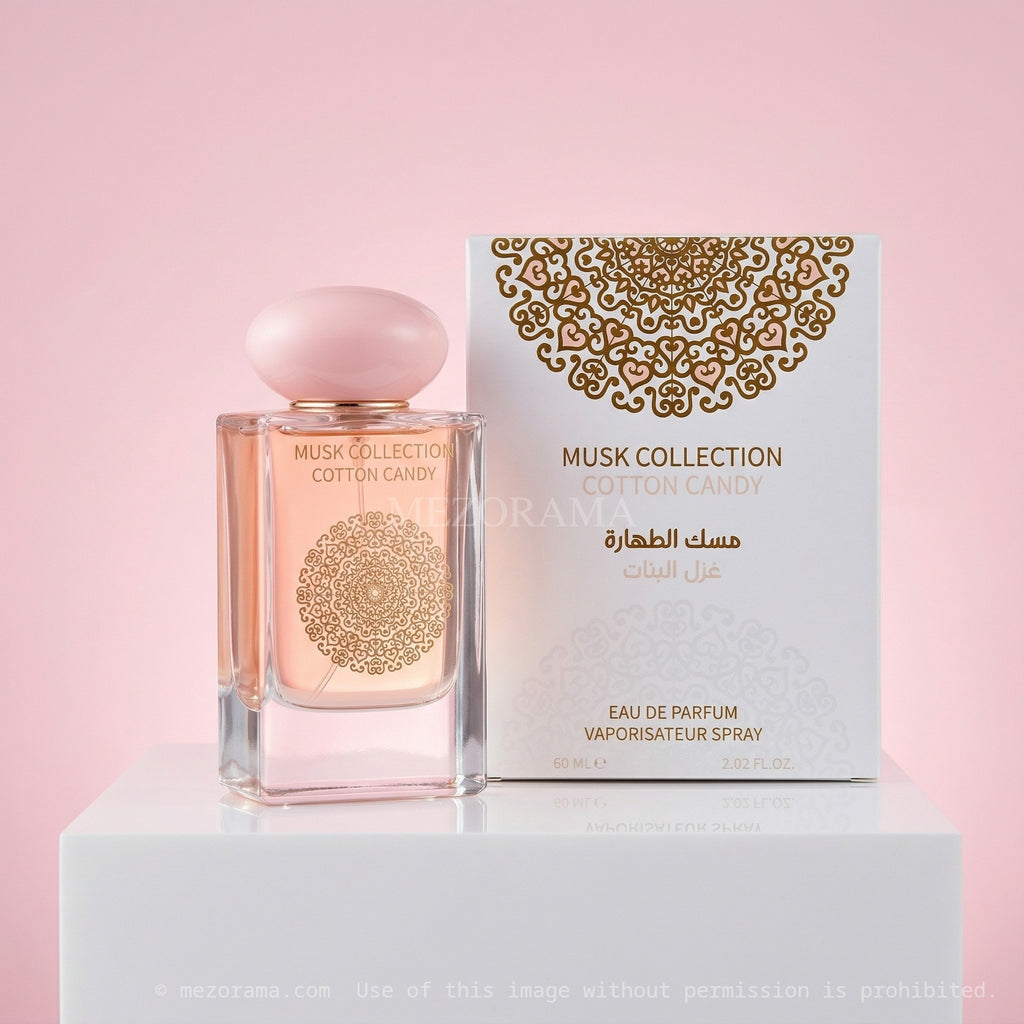 Douceur orientale gourmande, Musk Collection, Cotton Candy, Eau de Parfum, 60 ml