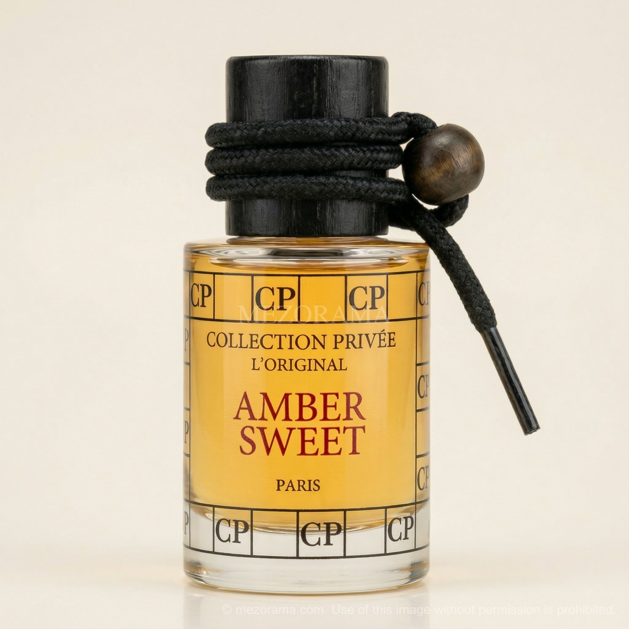 Parfum Voiture, Amber Sweet, Diffuseur Suspendu