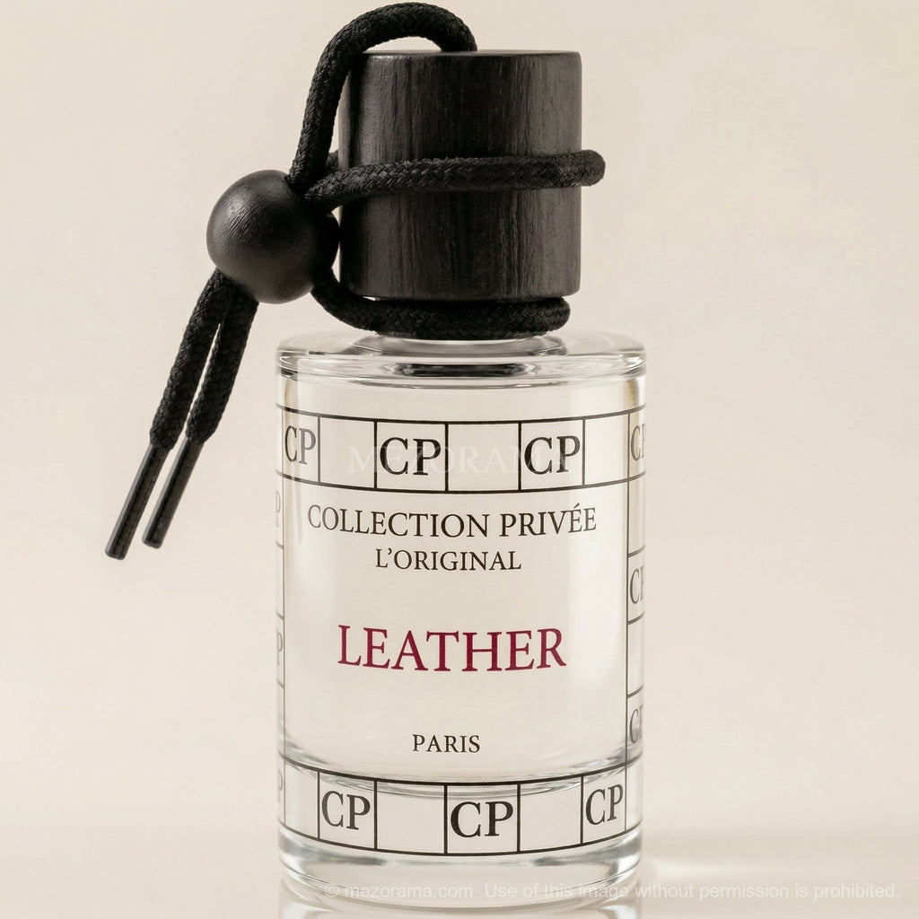 Parfum voiture, Senteur Leather, Diffuseur Suspendu, 10ml