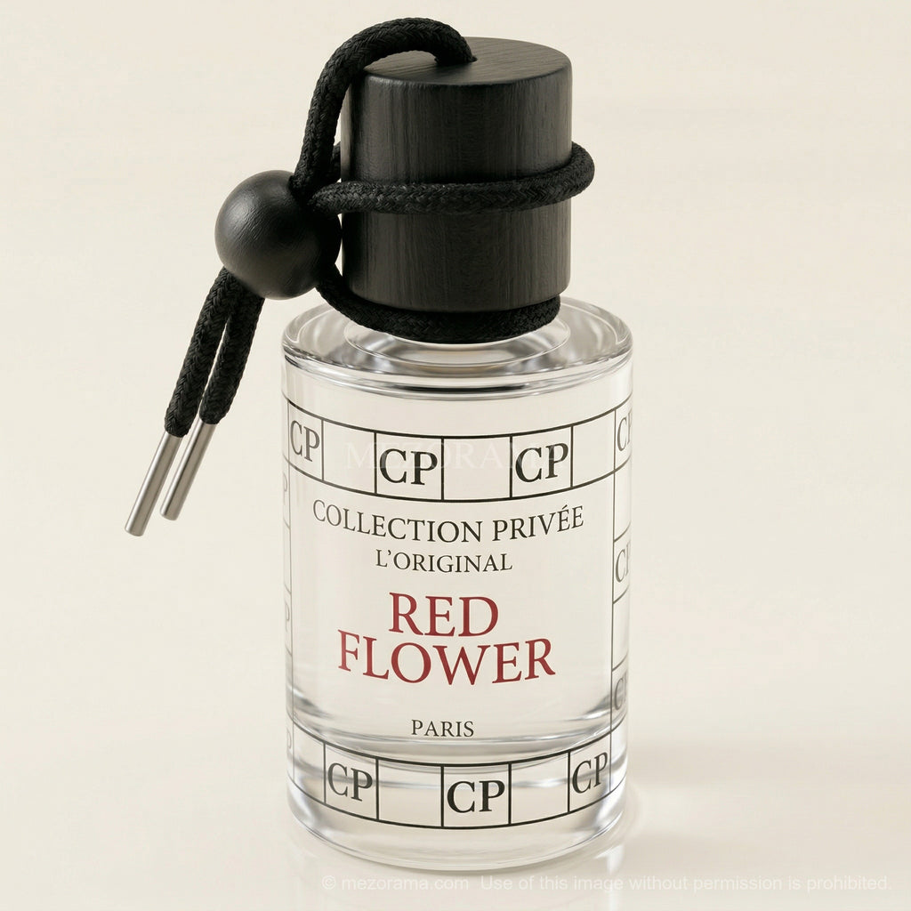 Parfum Voiture, Red Flower, Diffuseur Suspendu, 10ml