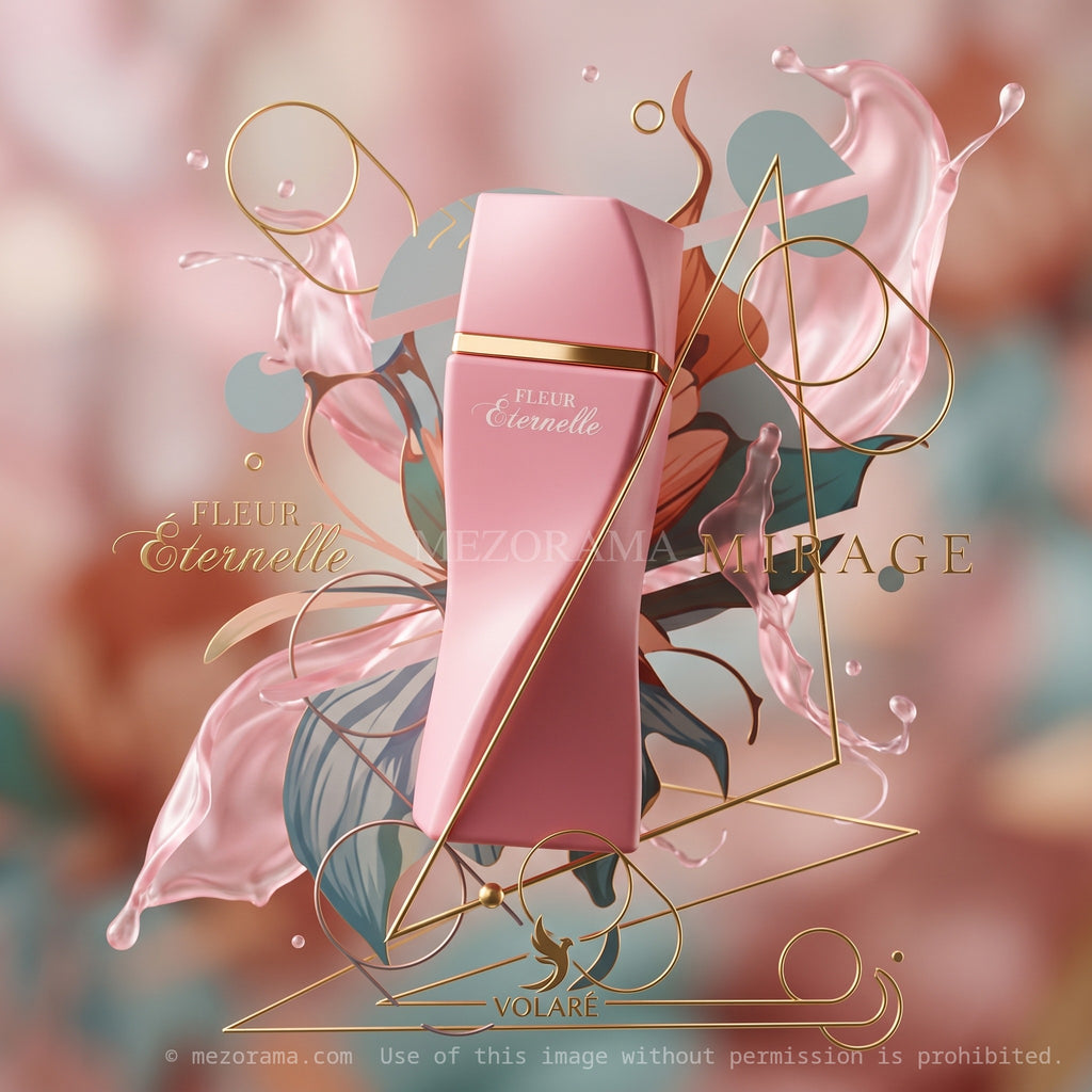 Élégance florale quotidienne, Fleur Eternelle, Mirage, Eau de Parfum, 100ml