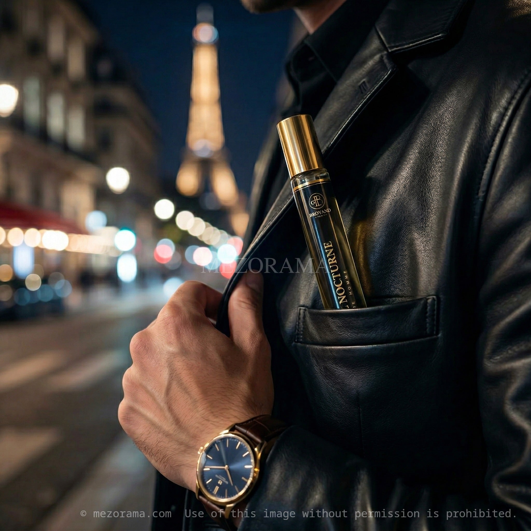 Élégance nocturne nomade, Réveil Nocturne, Eau de Toilette, Parfum homme, 35ml