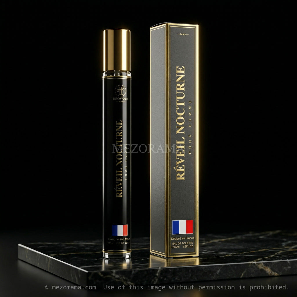 Élégance nocturne nomade, Réveil Nocturne, Eau de Toilette, Parfum homme, 35ml