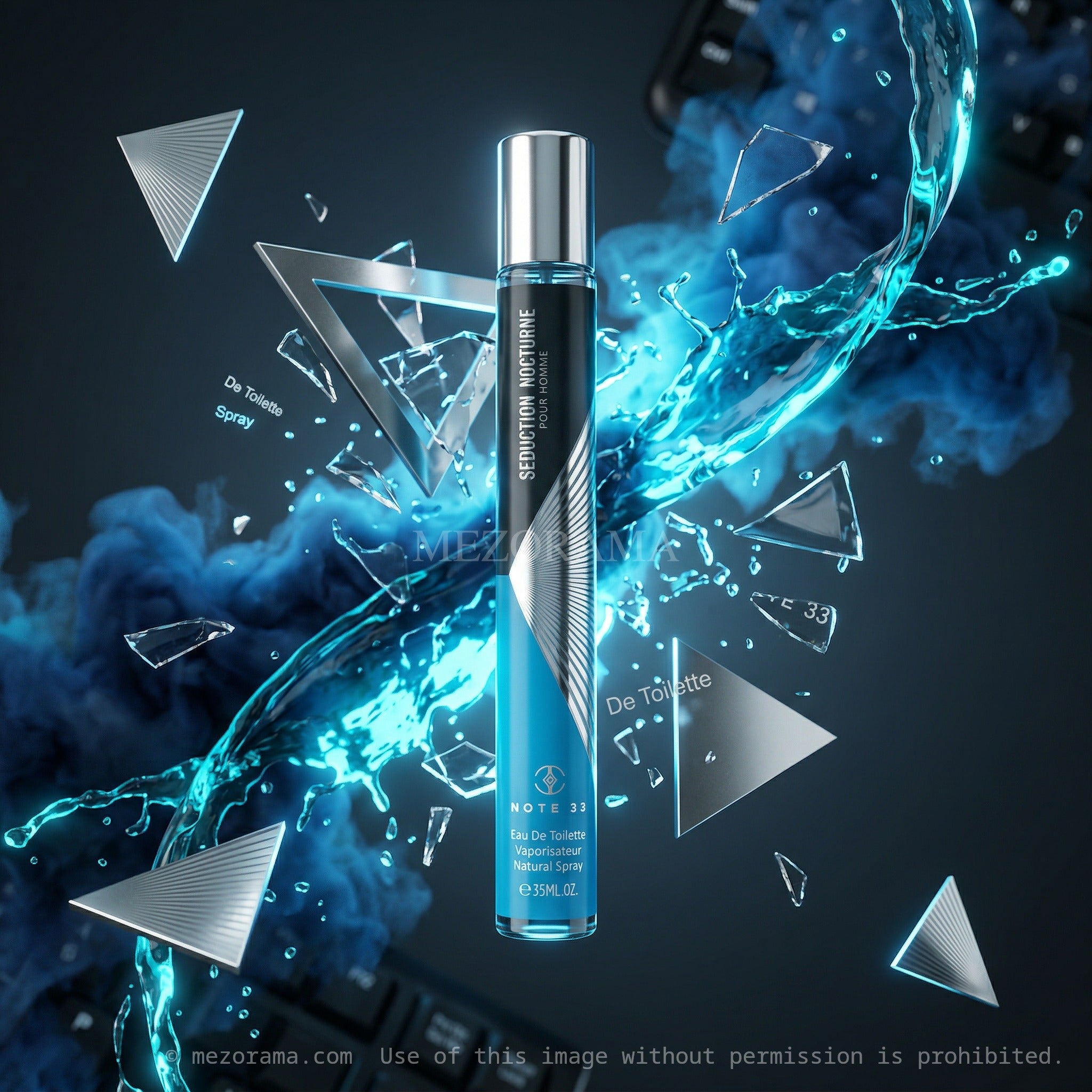 Votre signature olfactive nomade, Seduction Nocturne Note 33, Eau de Toilette, 35ml