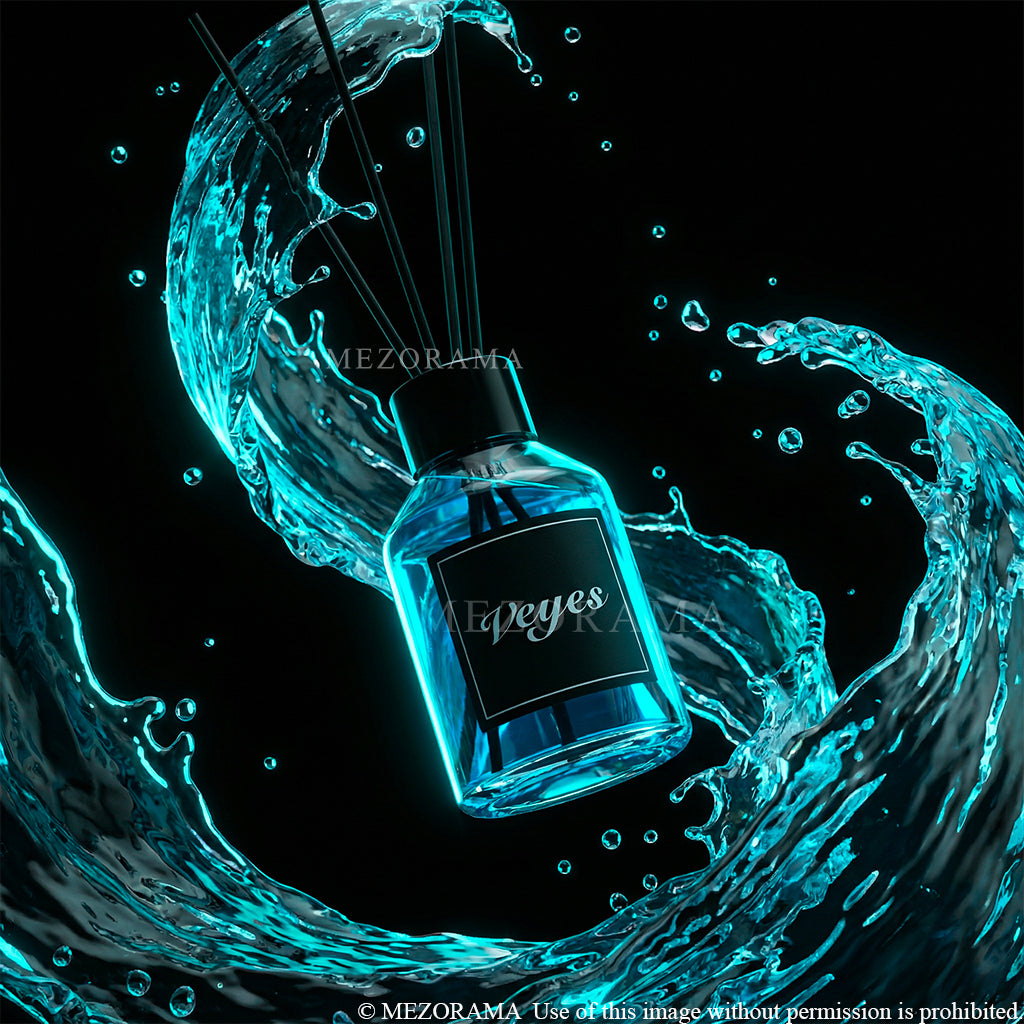 DIFFUSEURS   Ambiance Gourmande Intense, Diffuseur Veyes, Ocean Breeze, Parfum d'Intérieur Décoratif, 110ml