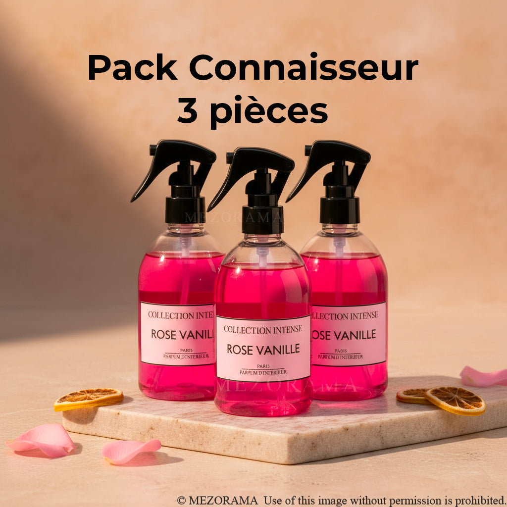 Rose Vanille – Parfum d’Intérieur & Textiles – Collection Intense – 250ml