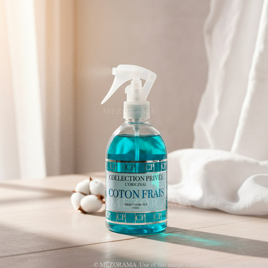 Coton Frais – Parfum d’Intérieur & Textiles – Collection Privée – 250ml