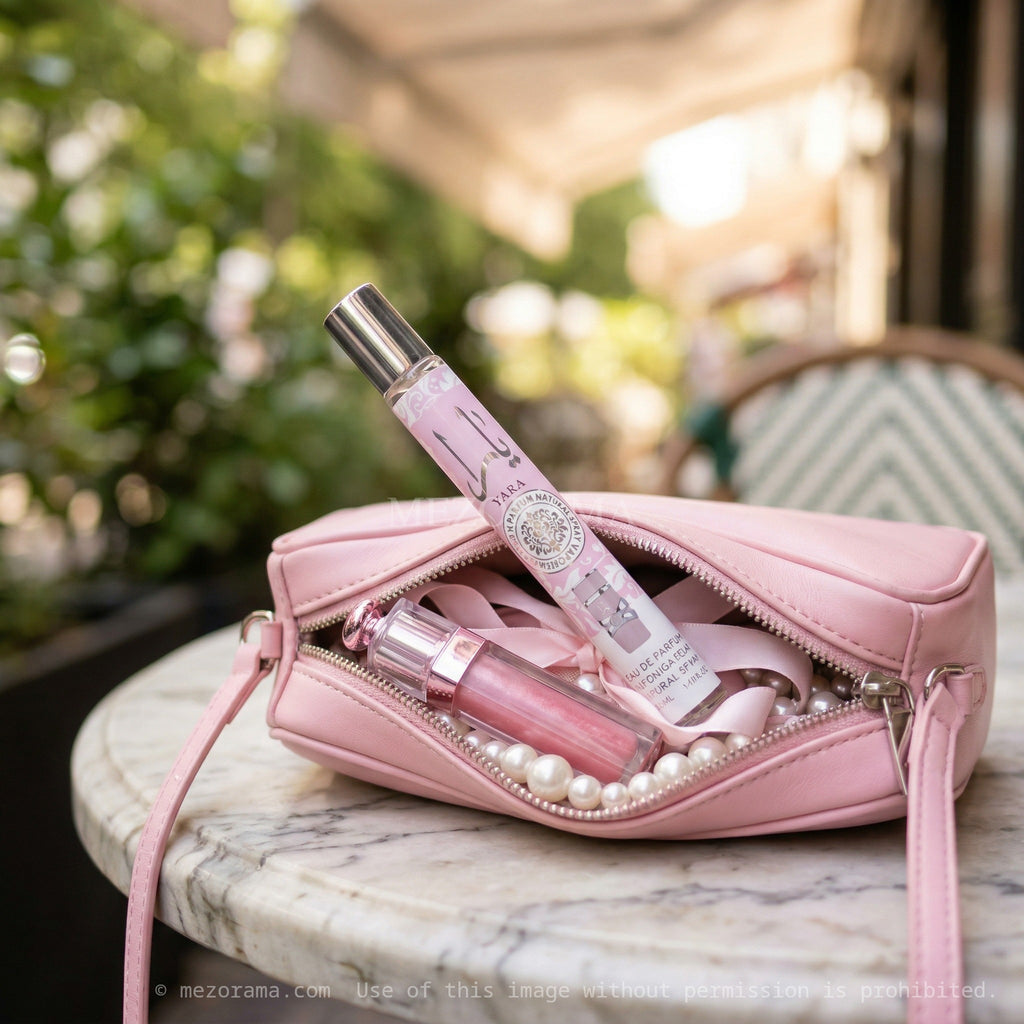 Sillage gourmand et sucré, Yara Rose, Eau de Parfum, Format voyage, 35 ml